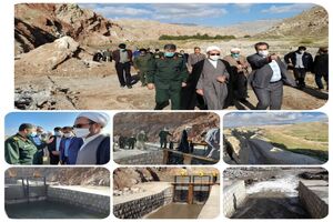  ۱۵۰۰ هکتار از زمینهای کشاورزی امیرآباد مهران بزودی سیراب می شوند