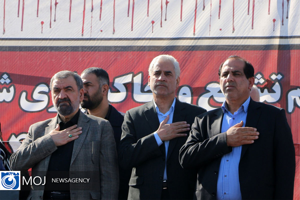 تشییع+پیکر+شهدای+عملیات+تروریستی+ایذه+