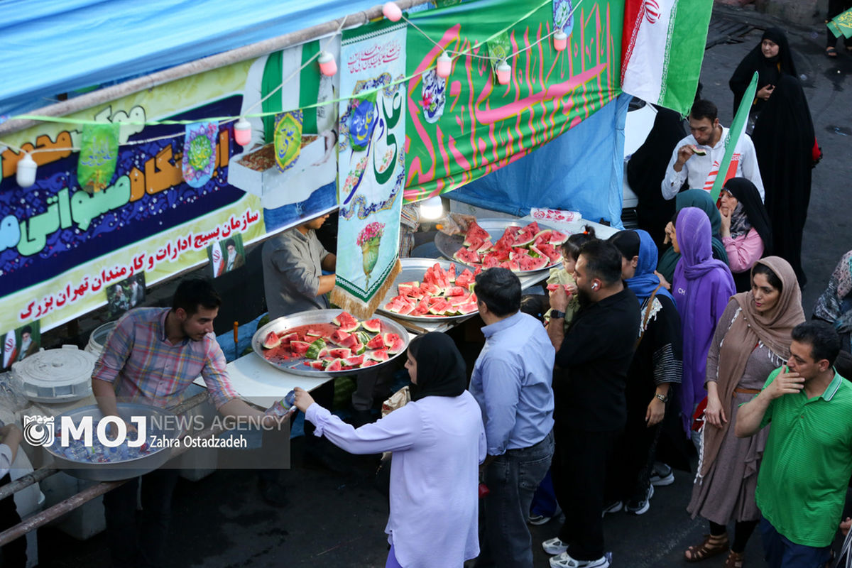 مهمونی کیلومتری عید غدیر