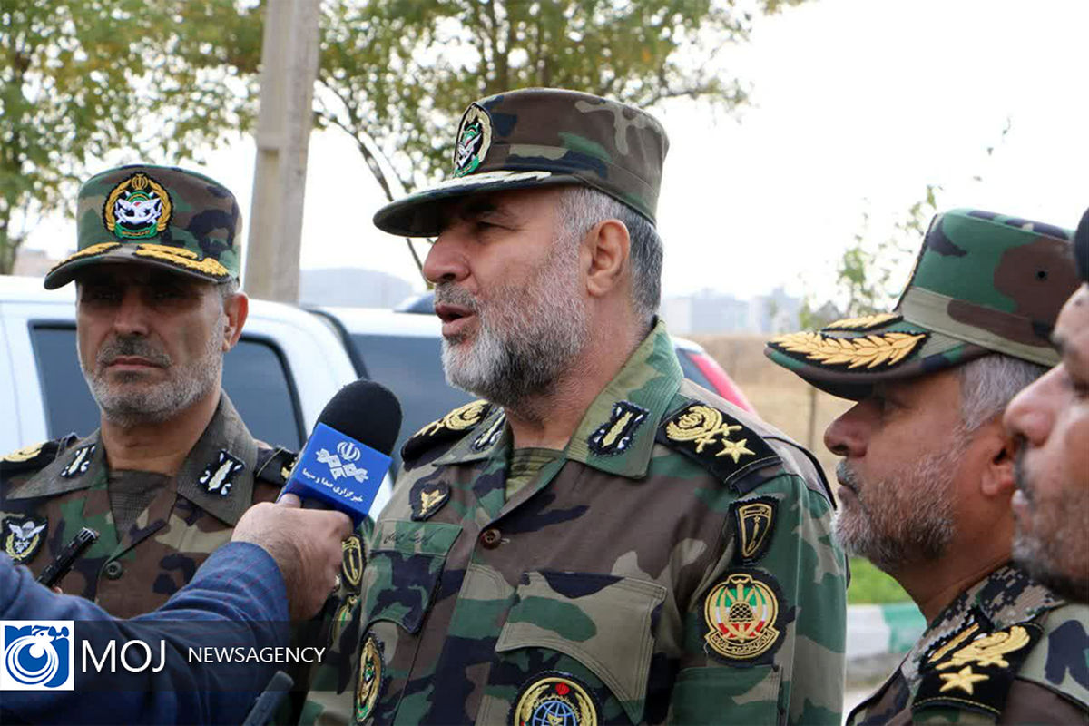 بازدید فرمانده نیروی زمینی ارتش از تیپ ۲۷۷ شهید تولایی