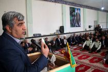 آیین افتتاح طرح برق رسانی به روستای جواهردشت