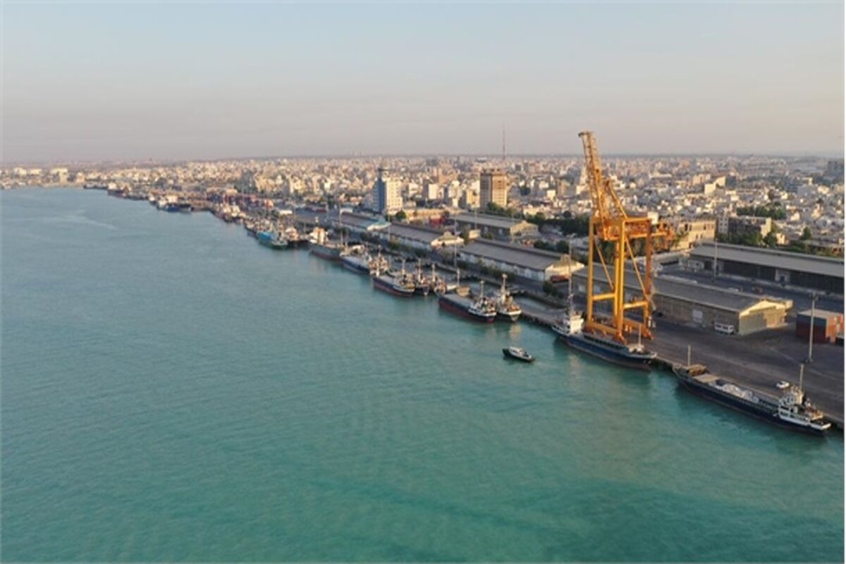 پهلوگیری-کشتی-۳۱-هزار-تنی-برنج-بندر-بوشهر