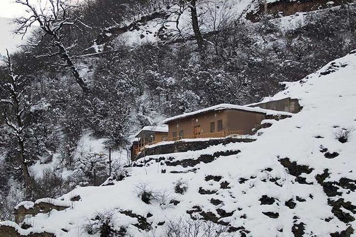 سفید پوش شدن کوهستان های گیلان در پائیز