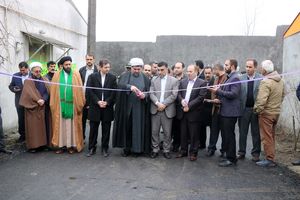 بهره برداری از  25 پروژه خدماتی و عمرانی در روستاهای غرب بندر انزلی 