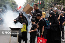 استقرار نیروهای پلیس در مراسم پیاده روی جاماندگان اربعین/ تامین امنیت مراسم از سوی پلیس + فیلم