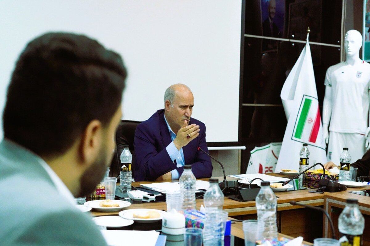 مهدی تاج رئیس فدراسیون فوتبال