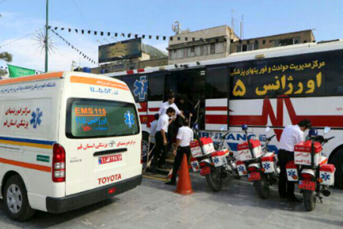 اتوبوس مبولانس قم