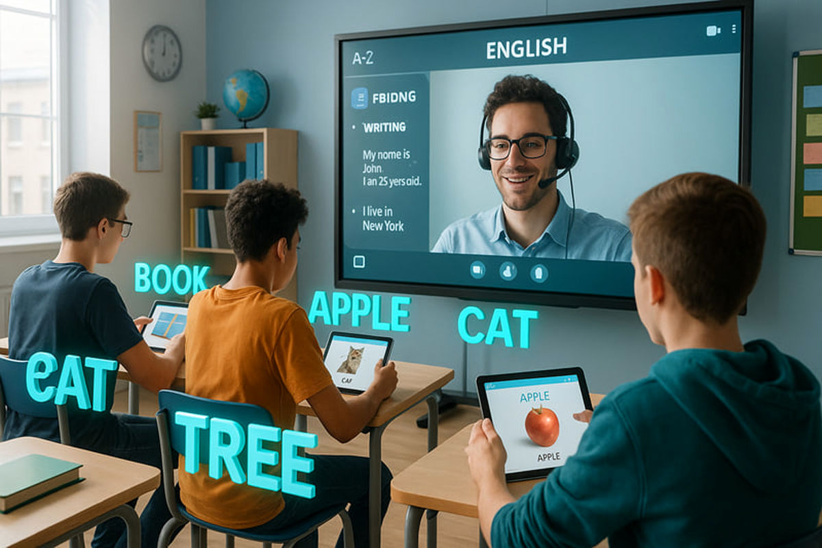 استفاده از هوش مصنوعی برای یادگیری زبان