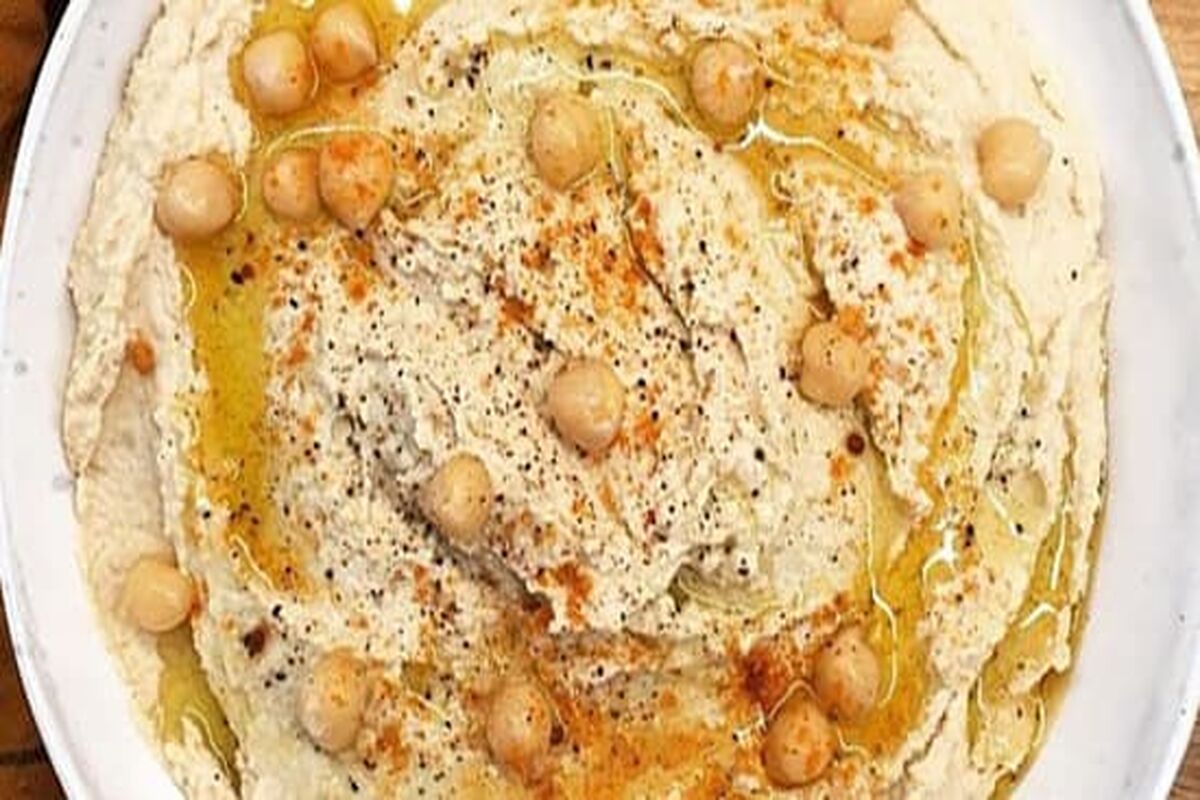 غذای لبنانی حمص2