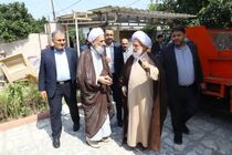 بازدید نماینده ولی فقیه از مناطق آسیب‌دیده بر اثر طوفان در بهنمیر