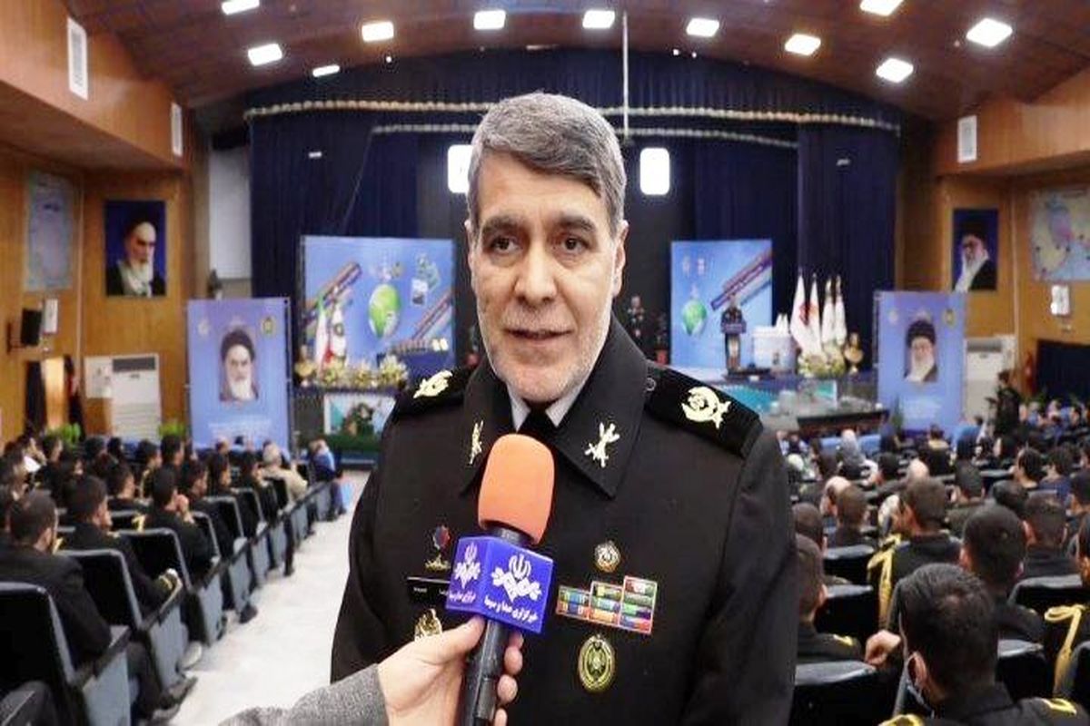 دکتر محمدی معاون آماد و پشتیبانی نیروی دریایی ارتش