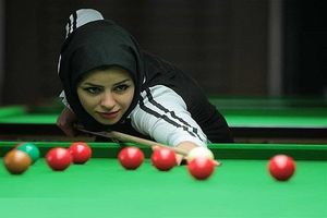 نخستین بانوی ایرانی به مرحله حذفی رقابت‌های اسنوکر قهرمانی جهان صعود کرد