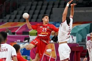 تیم هندبال پسران ایران برابر قزاقستان سومین پیروزی را کسب کرد