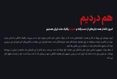 سامانه بررسی ابهامات لیست جان‌باختگان حوادث دی‌ماه شروع به‌کار کرد