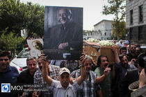 تشییع پیکر داریوش اسدزاده