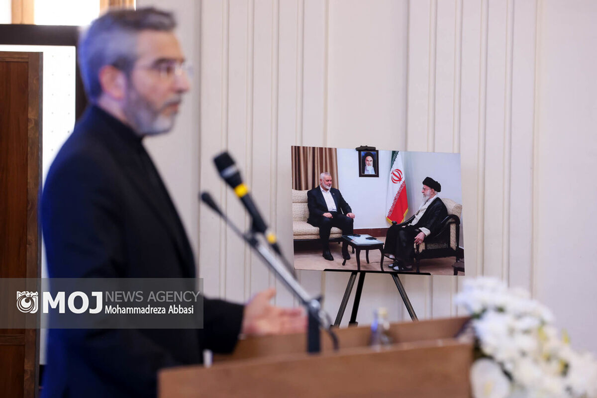 مراسم بزرگداشت شهید اسماعیل هنیه