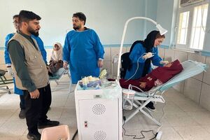 بیش از ۳۰۰ نفر در بشاگرد از خدمات دندان‌پزشکی جهادگران کیش بهره‌مند شدند