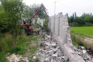 قلع و قمع دیوارکشی غیرمجاز در بابل