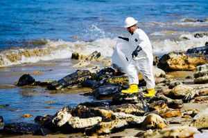 منشا آلودگی سواحل جزایر هرمزگان در دست بررسی است