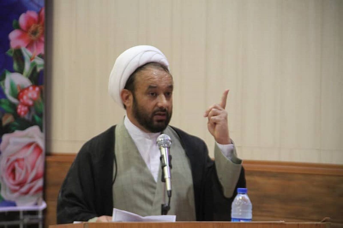 حجت الاسلام مصطفوی مسئول نمایندگی ولی فقیه در سپاه ناحیه ثارالله(ع) شیراز