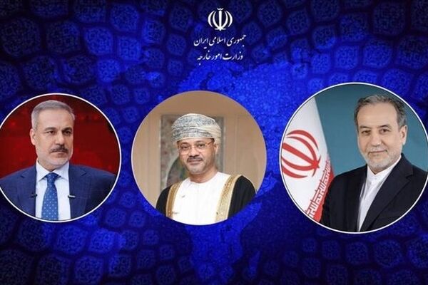 عراقچی با وزیران امور خارجه عمان و ترکیه گفتگو کرد
