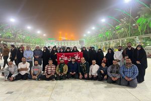 بازگشت نخستین کاروان زیارتی گیلان از عتبات عالیات+عکس قسمت اول
