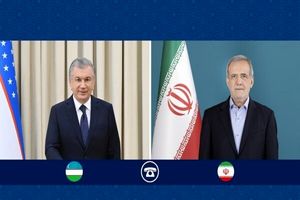 رئیس جمهور ایران با همتای ازبکستان تلفنی گفت و گو کرد