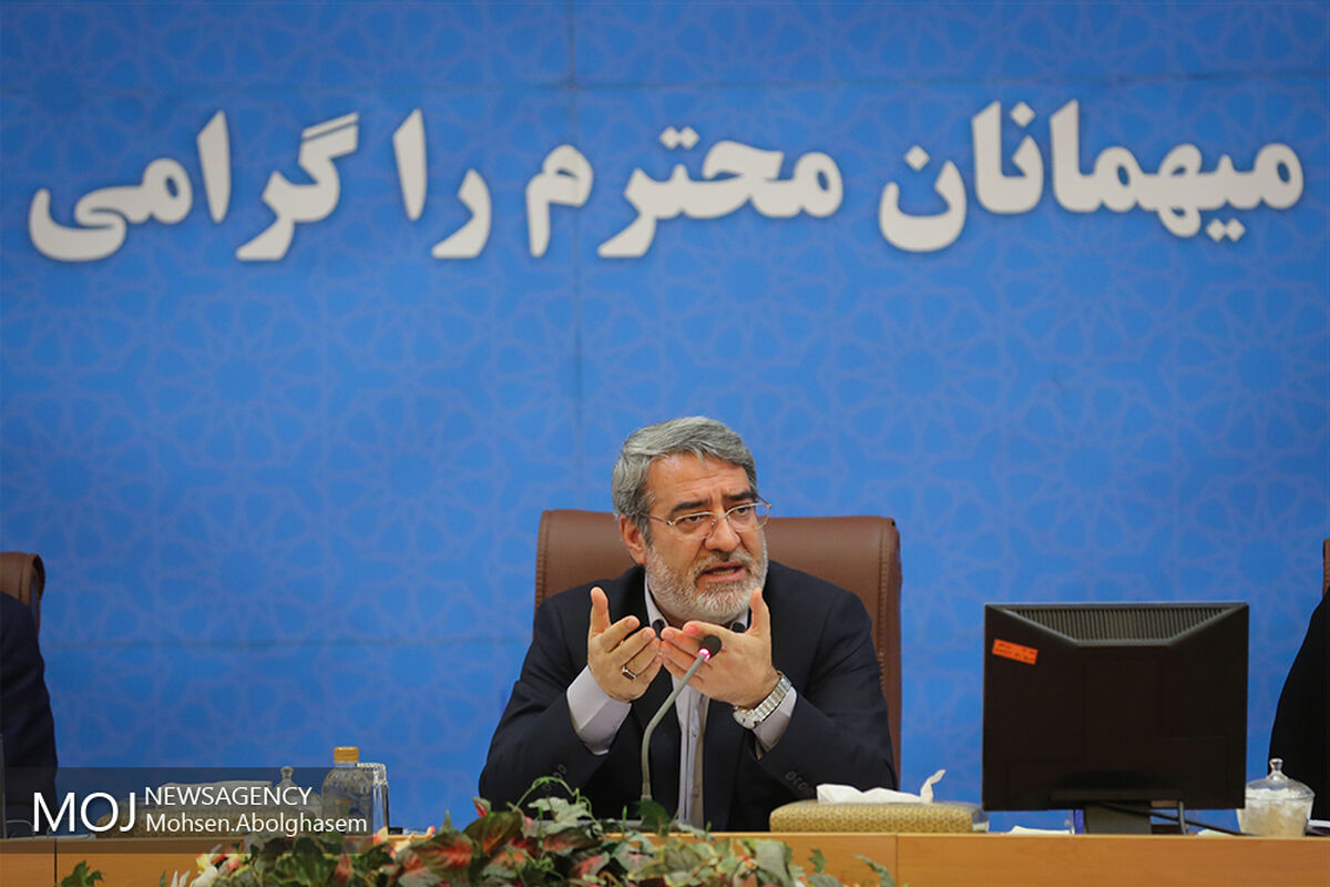 عبدالرضا رحمانی فضلی وزیر کشور