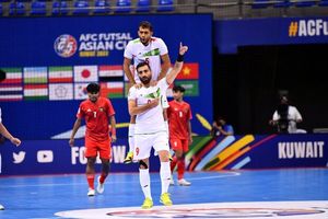 ایران اول فوتسال آسیا /  رتبه هفتم دنیا