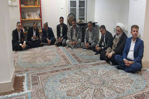 بازدید هیئت رئیسه دانشگاه از خوابگاه دانشکدگان فارابی- خوابگاه الزهرا