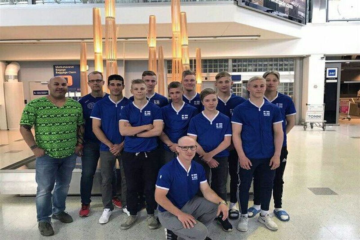 اردوی کشتی ایران و فنلاند