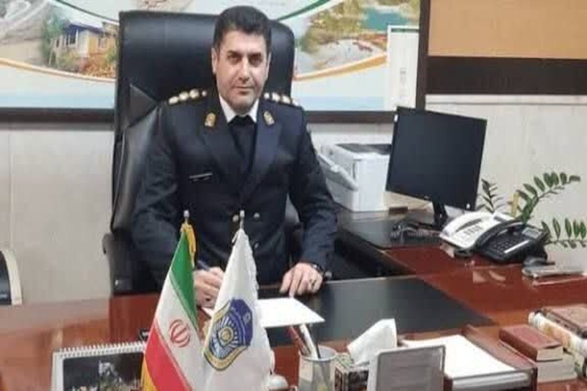 سرهنگ عبادی رئیس پلیس راه مازندران