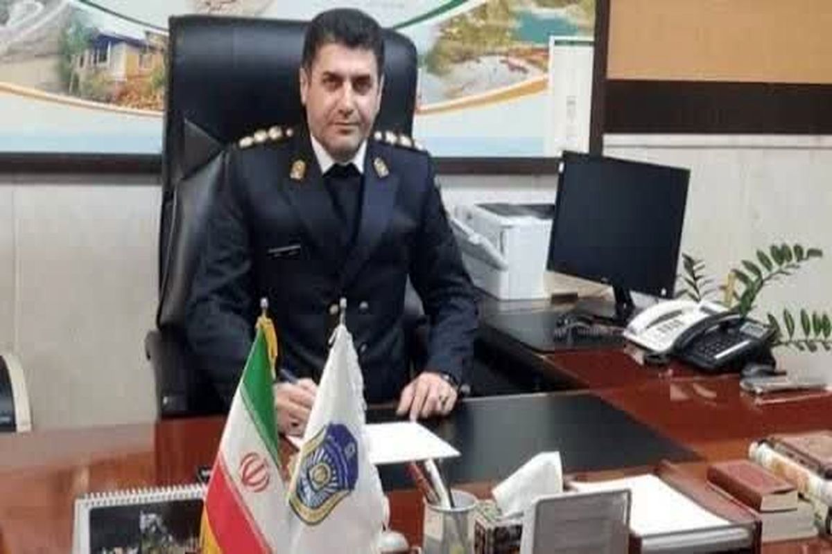 سرهنگ عبادی رئیس پلیس راه مازندران