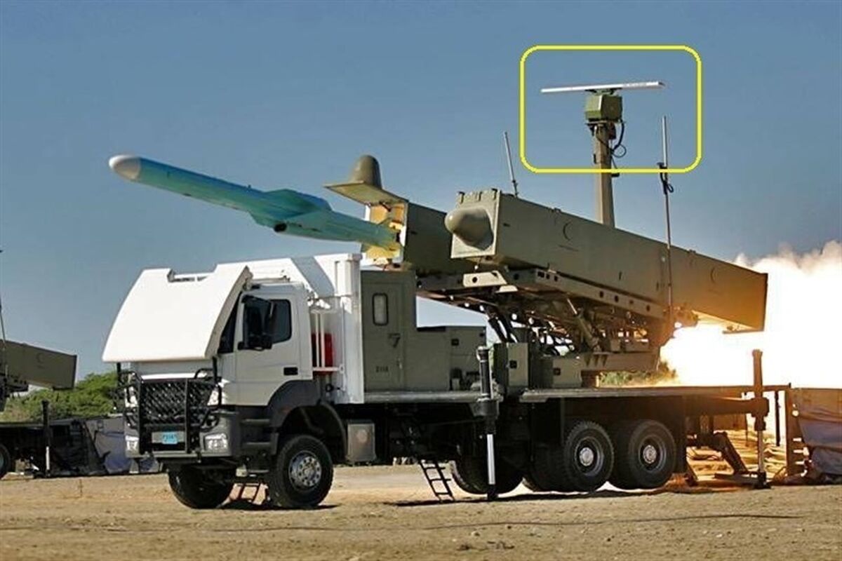 شلیک موشک ساحل به دریای قادر