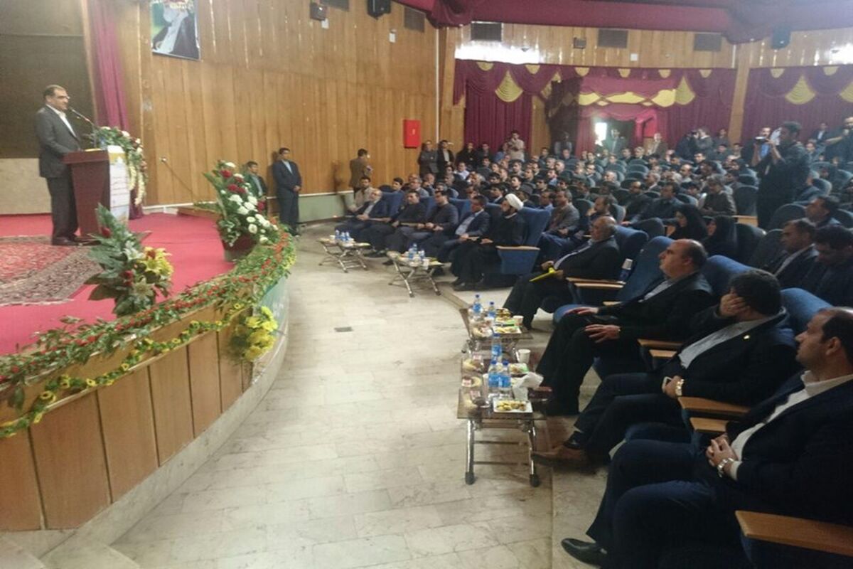 افتتاح بیمارستان معاون صحنه