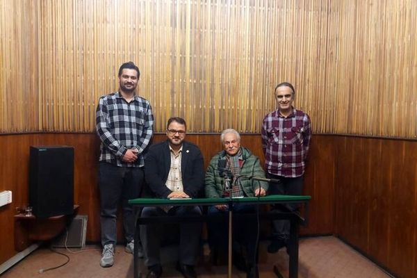 ایرج راد مهمان برنامه شاهنامه رادیو نمایش شد