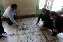 آیین غبار روبی و عطر افشانی مزار شهدا و برگزاری مراسم گرامیداشت هفته دفاع مقدس در شرکت ملی پخش فرآورده‌های نفتی منطقه قم