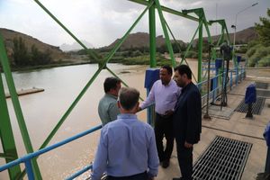 سیستم مانیتورینگ تصفیه‌خانه آب اصفهان افتتاح شد