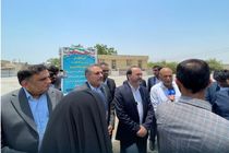 آیین کلنگ زنی 2 باب مدرسه 12 کلاسه در شهرک پیامبر اعظم و محله نخل پیرمرد و یک باب مدرسه 3 کلاسه در روستای بستانو