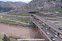 ترافیک وسایل نقلیه در برخی از محورهای شمالی و آزادراهی کشور