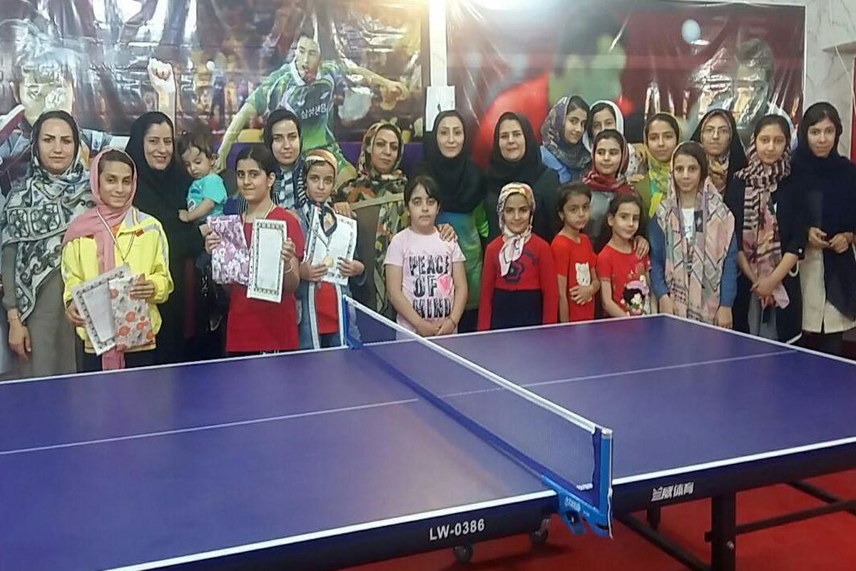 اصفهان- تنیس روی میز دختران