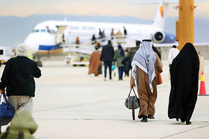 ۱۱۰۰ پرواز اربعین از ۲۵ فرودگاه کشور/ ۱۴۱ هزار زائر با حمل‌ونقل هوایی جابه‌جا شدند
