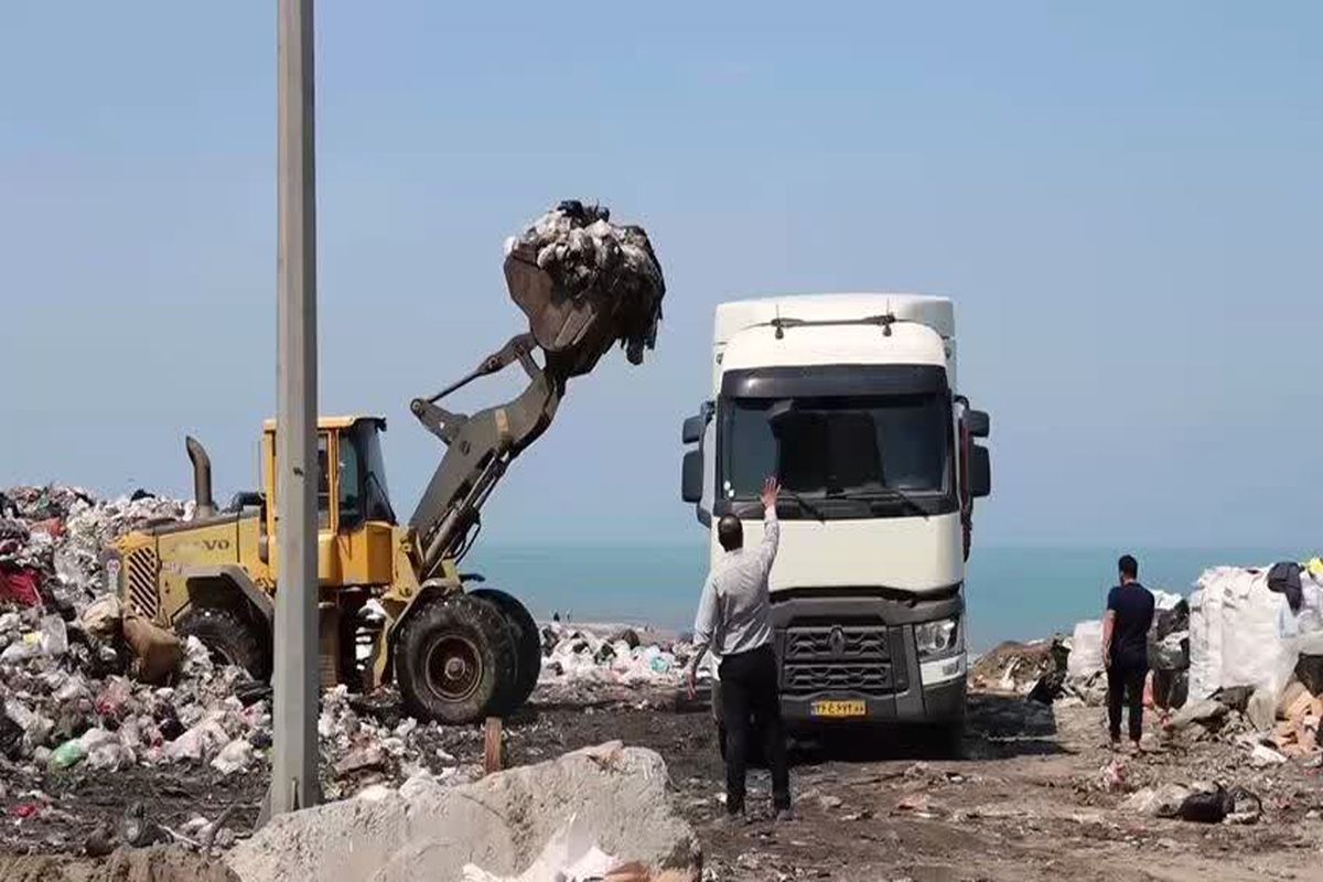 آغاز عملیات انتقال کامل زباله از سواحل محمود آباد