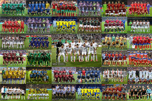 32 تیم راه یافته به جام جهانی فوتبال در روسیه