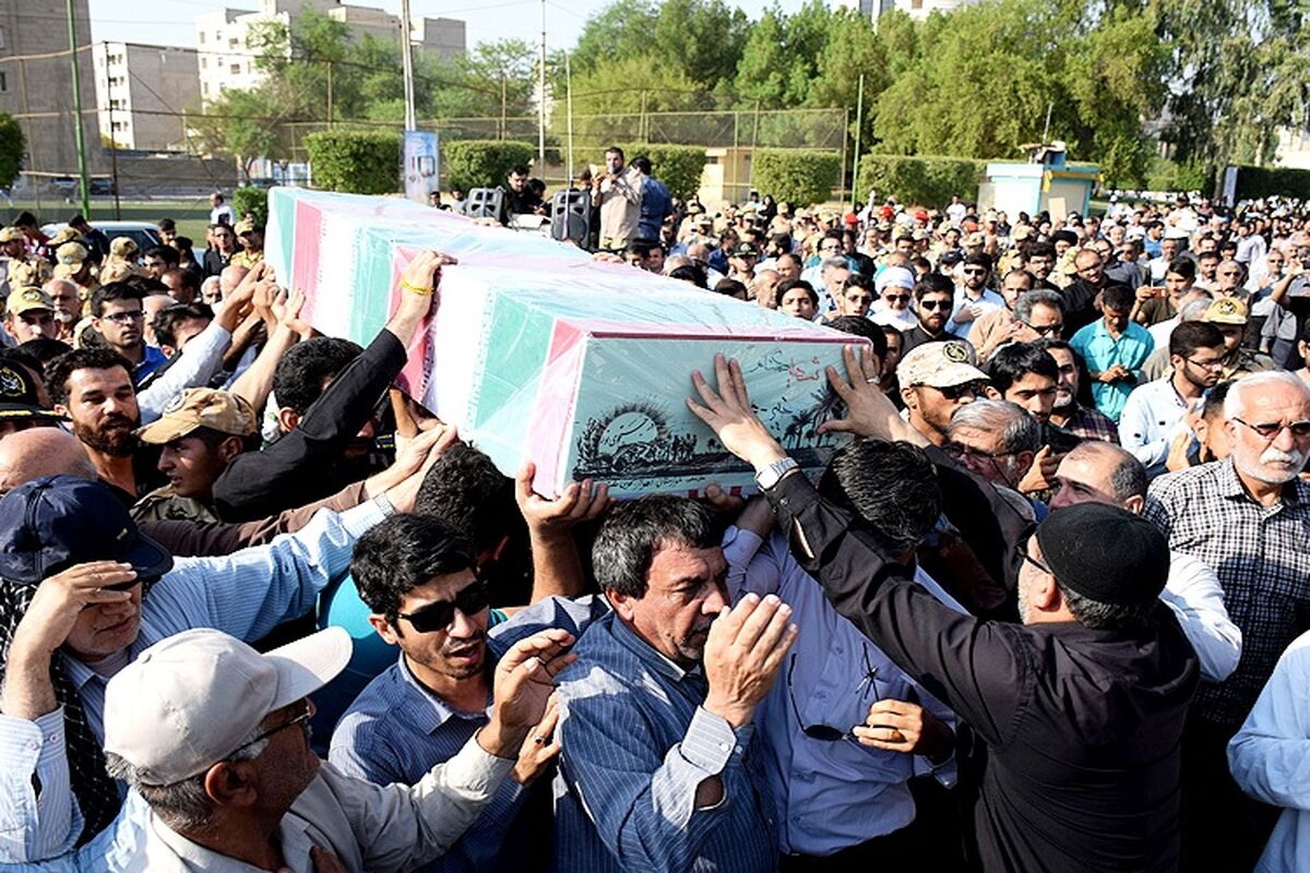 تشییع شهید گمنام 