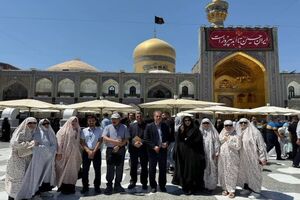 تشرف بیش از ۱۲۰ هزار زائر غیرایرانی به حرم مطهر رضوی در یکسال گذشته