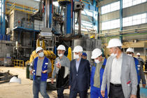 بازدید مدیر عامل و اعضا هیأت مدیره ذوب آهن اصفهان از مجتمع صنعتی اسفراین