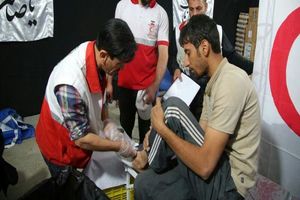  آغاز فعالیت مرکز درمانی جمعیت هلال احمر گیلان در شهر نجف اشرف