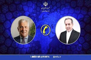 وزیر امور خارجه با همتای ایتالیایی قبل از عزیمت به تهران گفتگو کرد