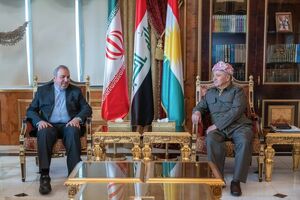 سفیر ایران در عراق با مسعود بارزانی رایزنی کرد